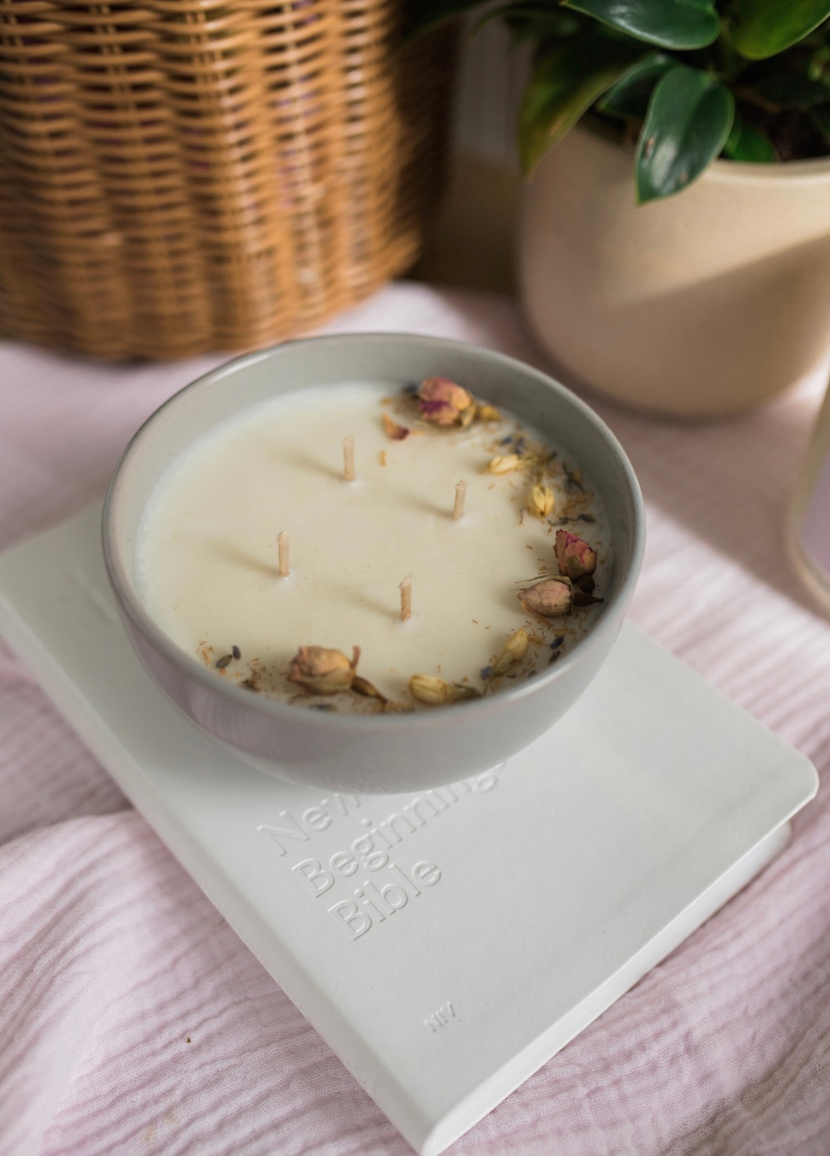 Large Candle Bowl