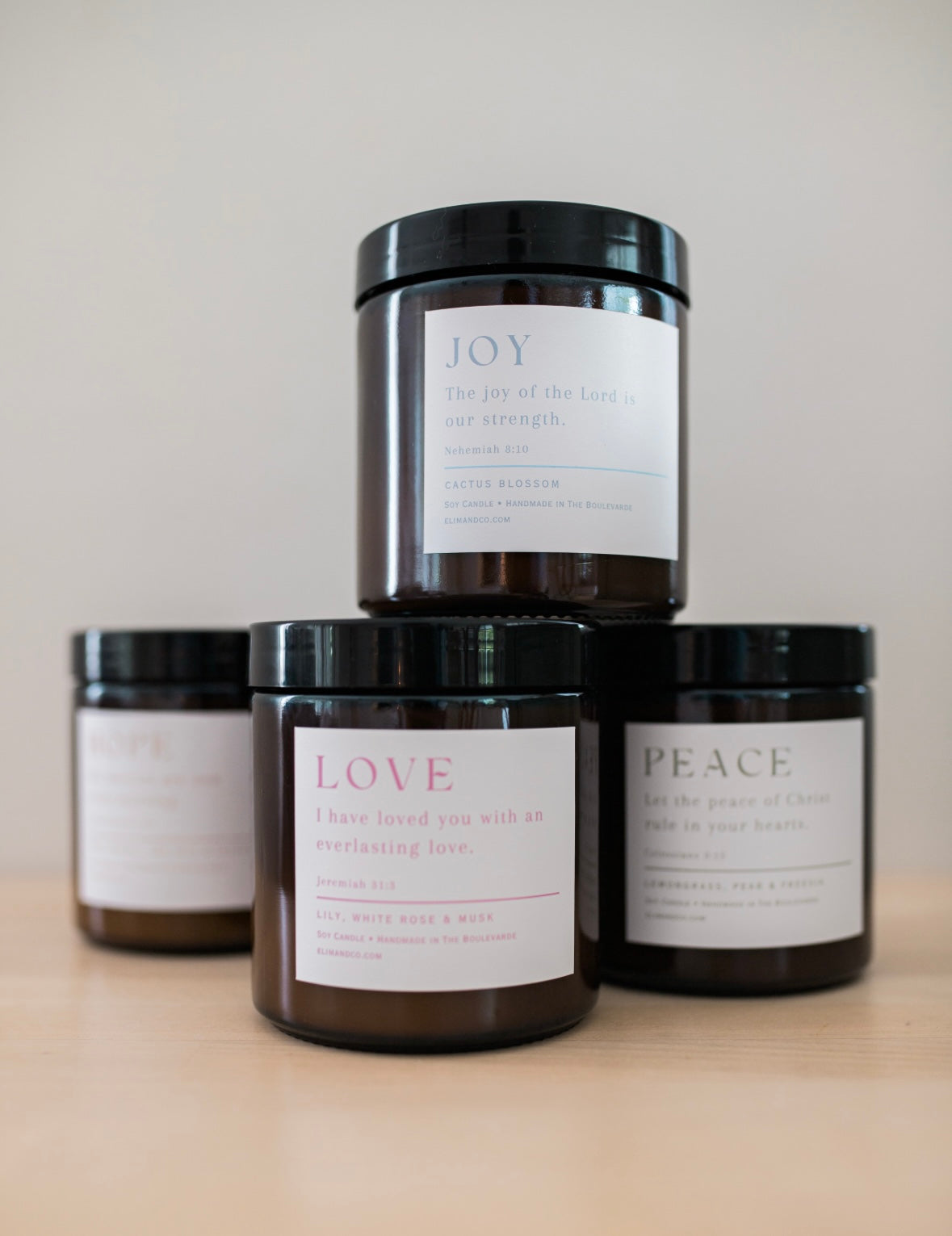 X-Large Faith Range Soy Candles