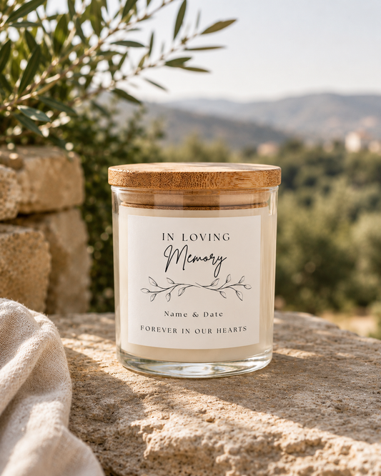 In Loving Memory Candle